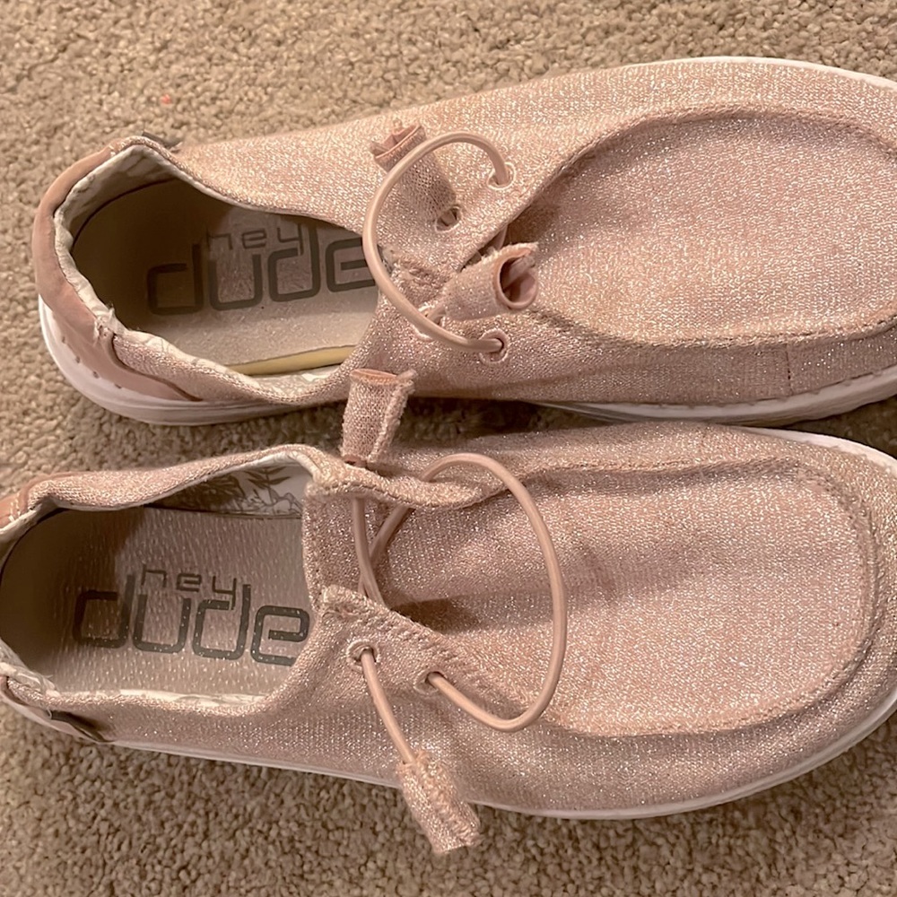 Pink Sparkle Shoes